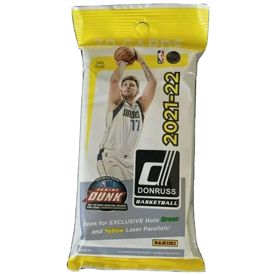2021-22 Panini Donruss Basketball 30 Card Trading Value Fat Pack