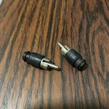 Modular Component Systems 3245 RCA Phono Terminator Plugs Lot Of 2 MCS