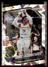 2025 Panini Prizm WNBA #73 Arike Ogunbowale Ice Prizms