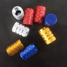 Round Knurled Bicycle Valve