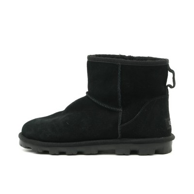 UGG Damen Classic Ultra Mini Boots Schwarz Wildleder Wärmend Stiefeletten EU 40