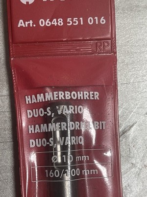 Würth 4 mal SDS plus Bohrer 10 + 8 + 6 mmm 160/100mm Hammerbohrer  4stück