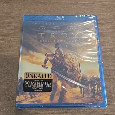 #ad Troy Blu ray 2004 $13.90