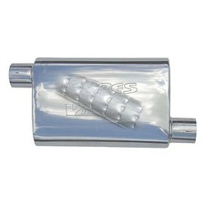 Pypes Performance Exhaust Violator Muffler For 2.5 In Offsetoffset Mvv10