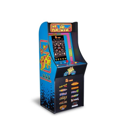 Arcade1Up Ms. PAC-MAN Classic Arcade Video Game Machine