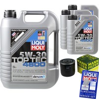 Mann Inspektionspaket 8L Liqui Moly Top Tec 5W-30 FüR Jeep Wrangler II 4.0 2.5
