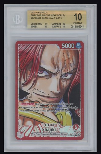 Shanks (Parallel) graded BGS 10 for sale on eBay