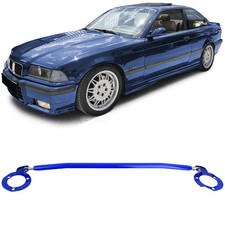 Aluminium Domstrebe Blau vorne für 3er BMW E36 6 Zyl 320i 323i 325i 328i 92-99