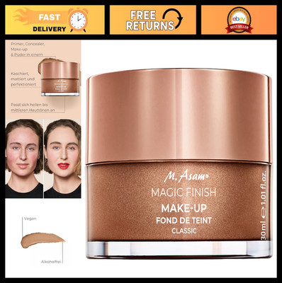 4-in-1 Makeup Mousse - Primer, Foundation, Concealer & Powder, Vegan, Buildable