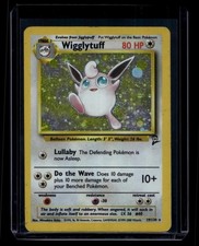 Pokemon TCG Wigglytuff 19/130 Base Set 2 Holo Rare HP/DMG on eBay