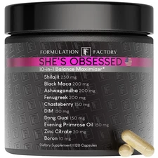 She's Obsessed: 10-in-1 Hormone Balance Maximizer with Shilajit, Ma... Fast Ship