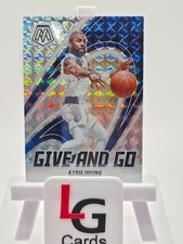 2023-24 Panini Mosaic - Give and Go Kyrie Irving #8 Mosaic Prizm