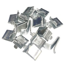 Adjustable Steel Pilaster Shelf Support Clips -14 Pieces 14