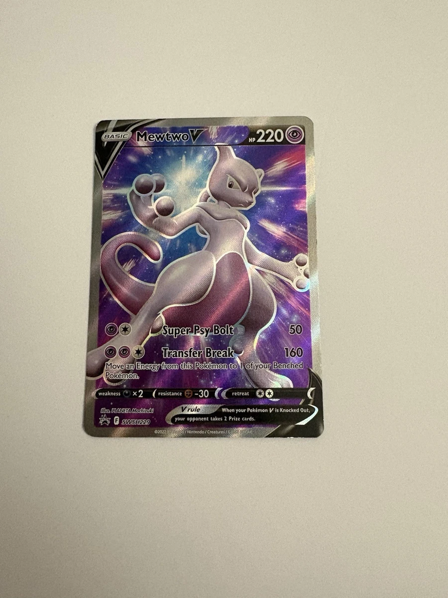 Mewtwo V SWSH229 SWSH: Sword & Shield Promo Cards for sale | eBay