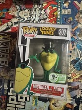 Funko Pop! ECCC 2017 Looney Tunes Michigan J. Frog #207 OFFICIAL STICKER!