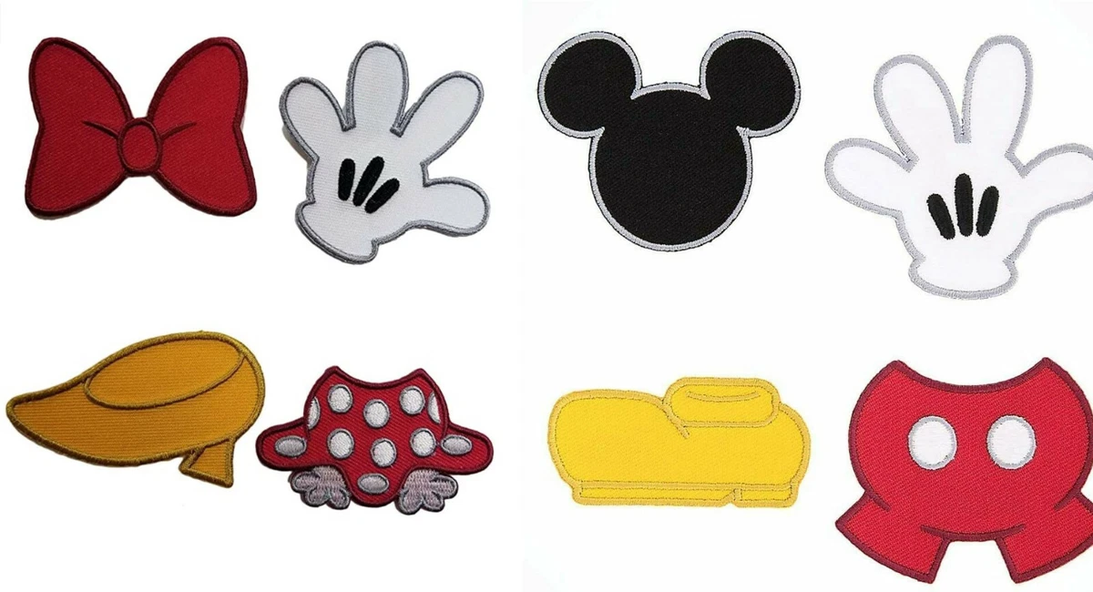 Mickey Mouse Shoe Clip Art