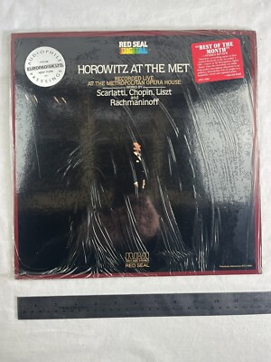 HOROWITZ AT THE MET scarlatti chopin liszt audiophile  SEALED COPY