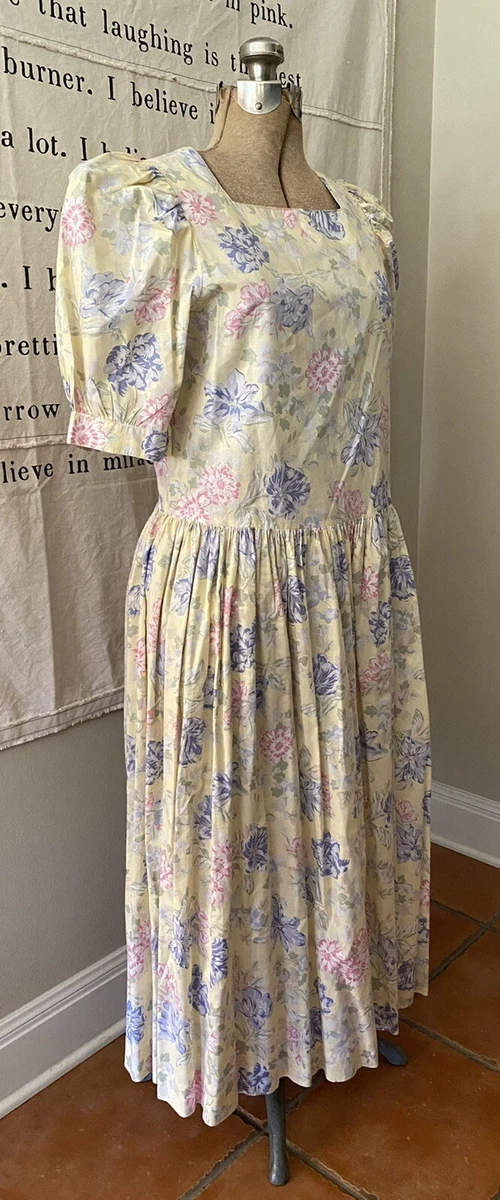 vintage laura ashley dress