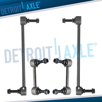 4pc Front Rear Sway Bar End Links for Lincoln MKX MKZ Ford Fusion Edge Mustang
