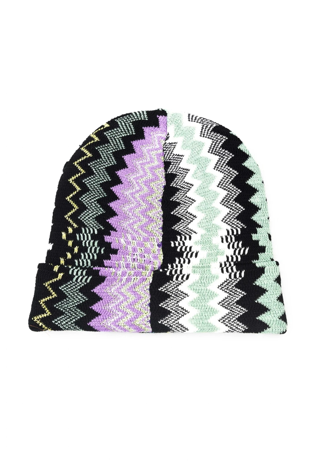 Missoni Geometric Pattern Wool Blend Beanie Gift Box Multicolor