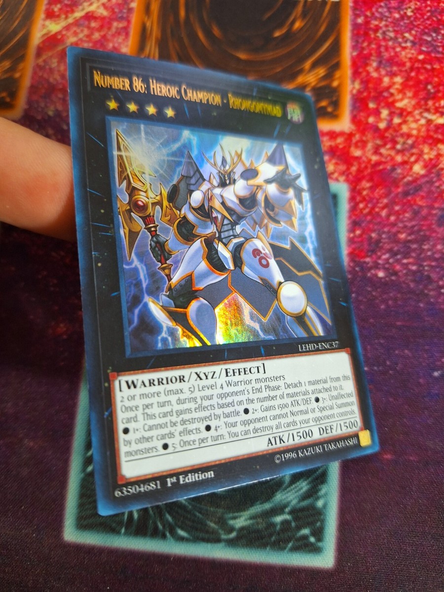 Yu-Gi-Oh! Number 86: Heroic Champion - Rhongomyniad LEHD-ENC37