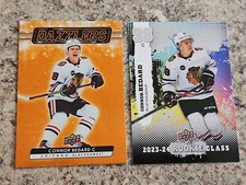 2023-24 Upper Deck Hockey Connor Bedard Orange Dazzlers 79 RC Rookie Class RC-21
