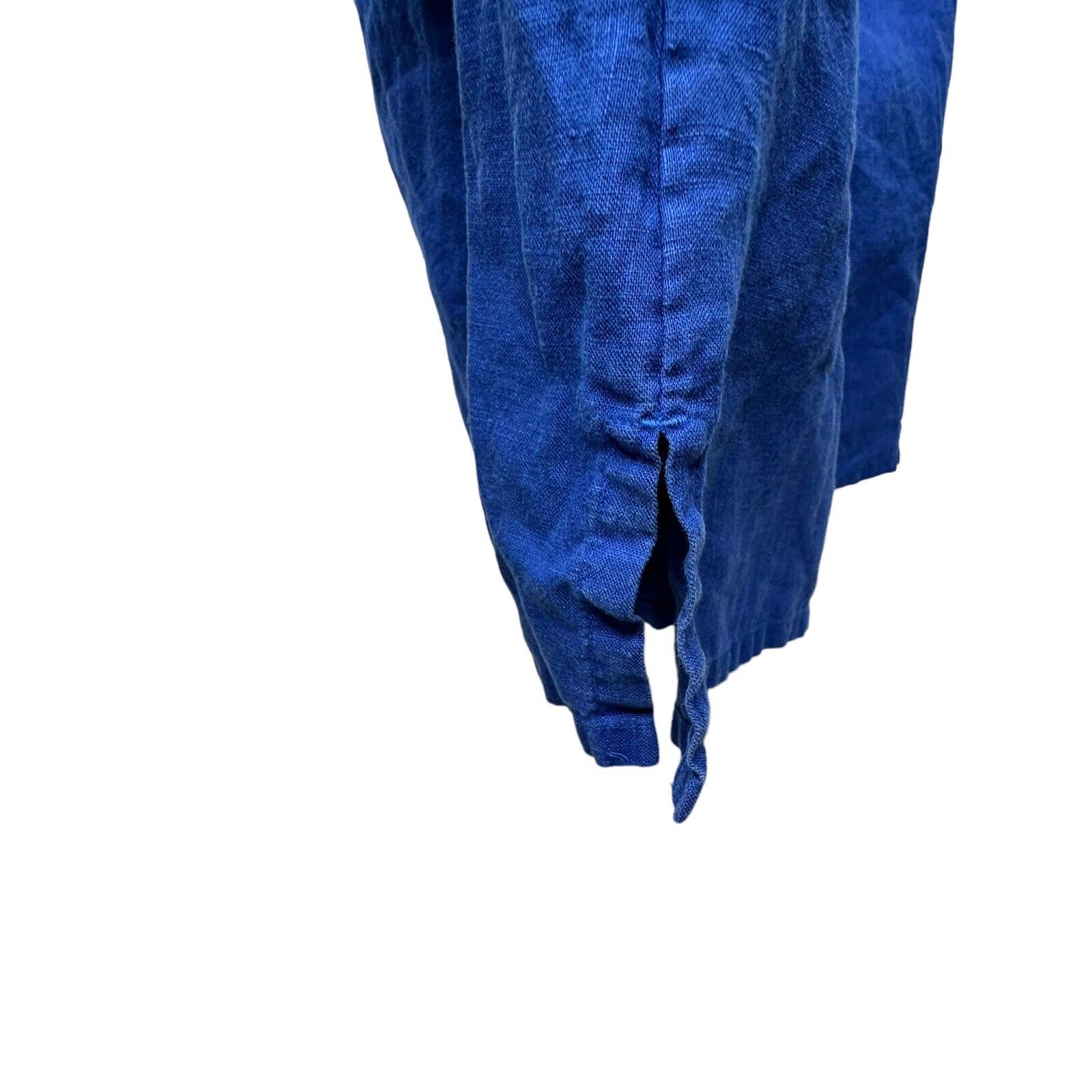 Tommy Bahama Womens Dress SMALL Blue Linen Sleeve… - image 5