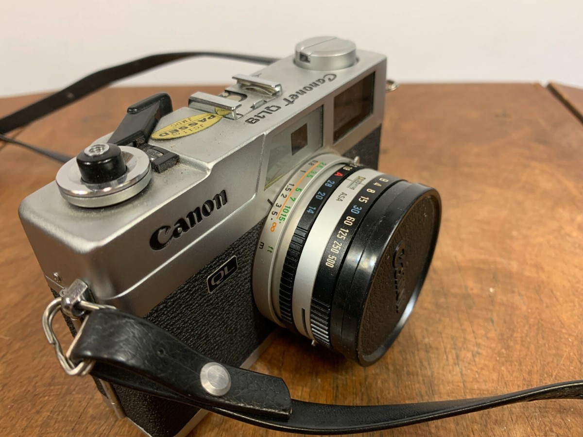フィルムカメラ CANON CANONET QL17(QL19 Giii) Canon Canonet QL19 Giii G-iii JAPAN [For parts] Free