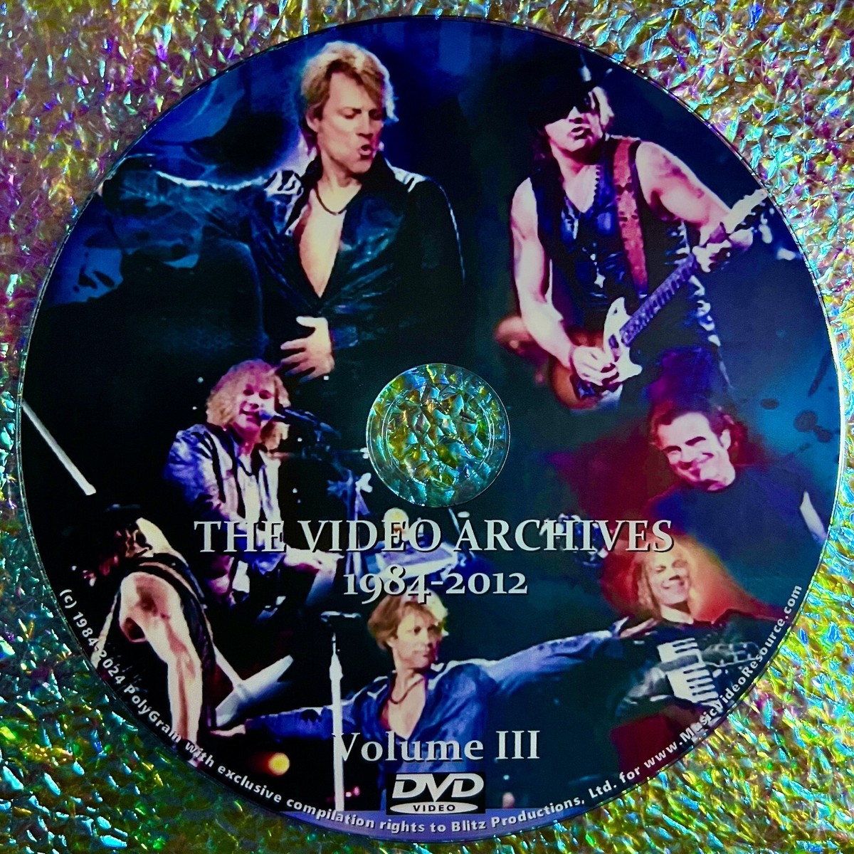 BON JOVI DVD6枚セット BON JOVI The Video Archives 1984-2021 6 DVD Set (Live