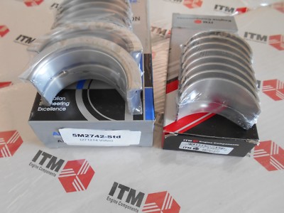 Volvo Connecting Rod & Main Bearing Set Standard Size - B18 & B20 1962 ...