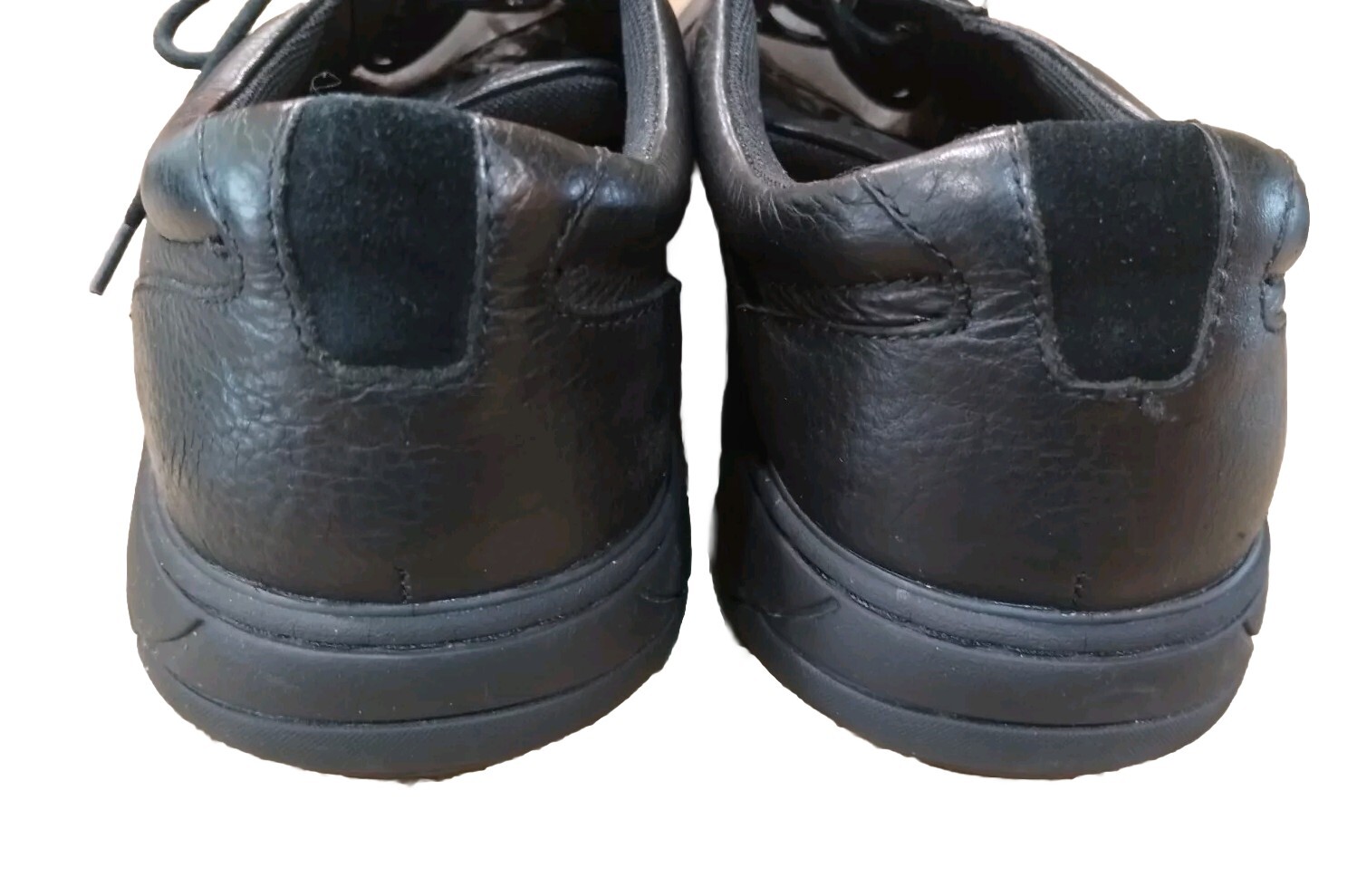 SAOLA Scarpe Abeo uomo taglia 12 comode eleganti casual pelle nera stringate passeggio negozio