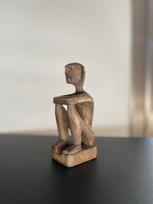 Antique wood IFUGAO Tribe BULUL Anito Ritual Figure Luzon