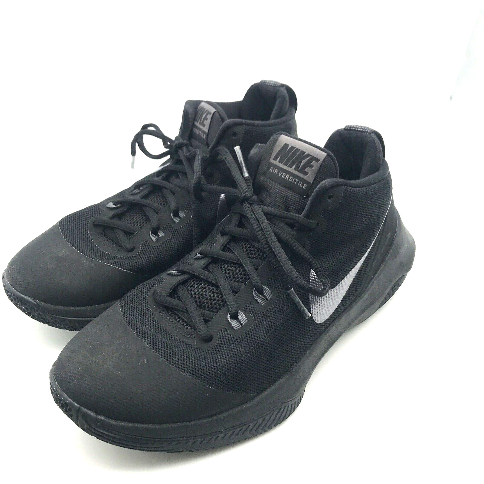 NIKE Air Versitile Mens Black Basketball Athletic Sho… Gem