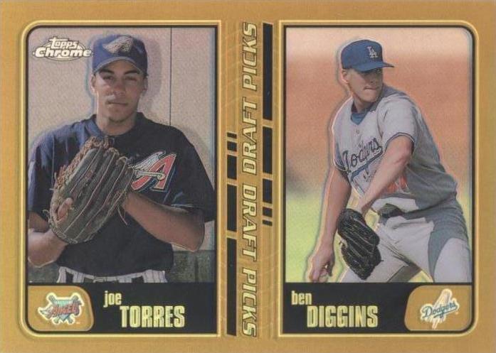 2001 Topps Chrome - Draft Picks Ben Diggins, Joe Torres #615 ...