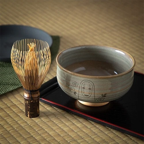 Spirited Away Matcha Bowl وChasen SetStudio Ghibli JAPAN NEW