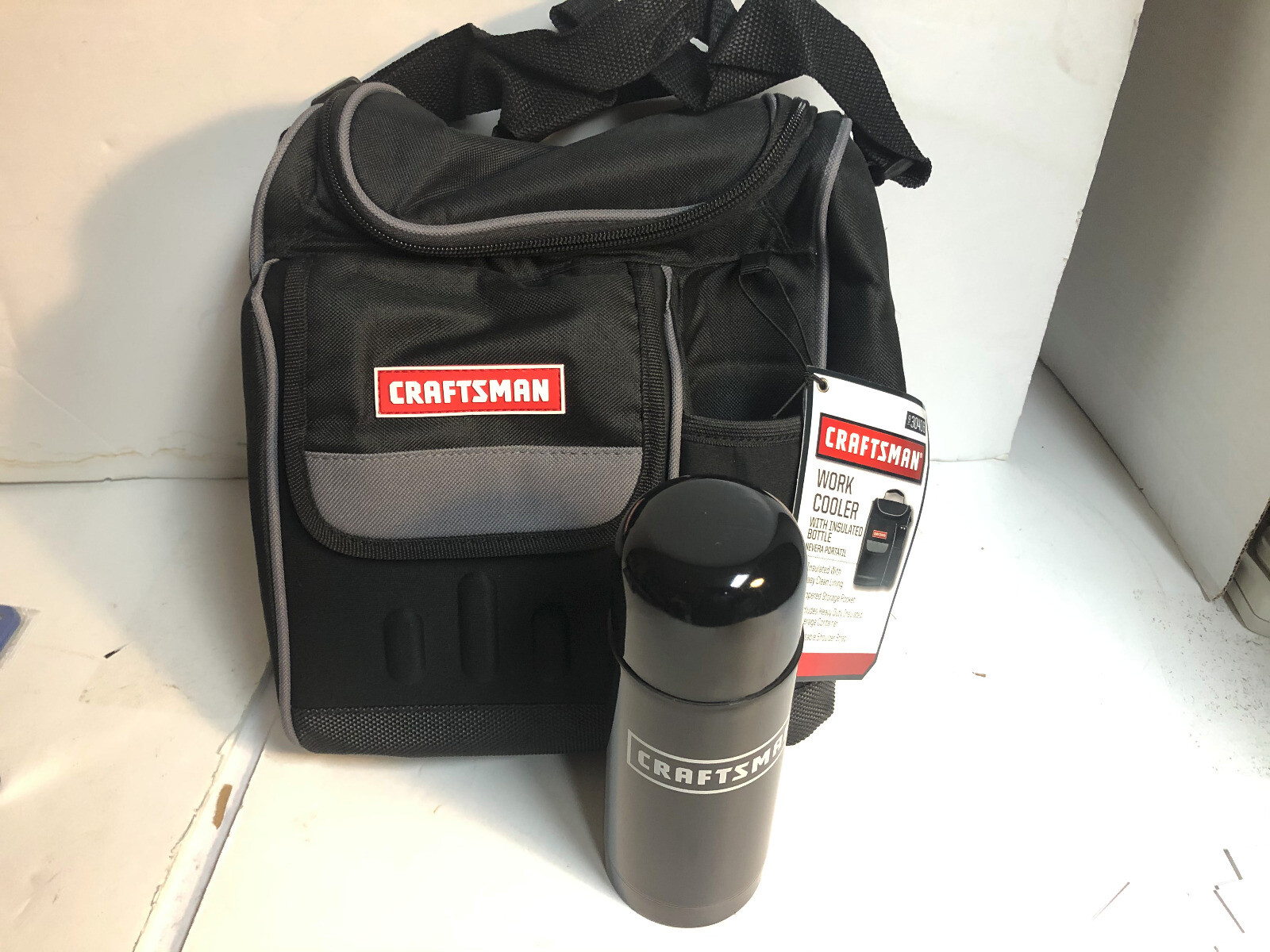 craftsman lunch box with 2 thermos