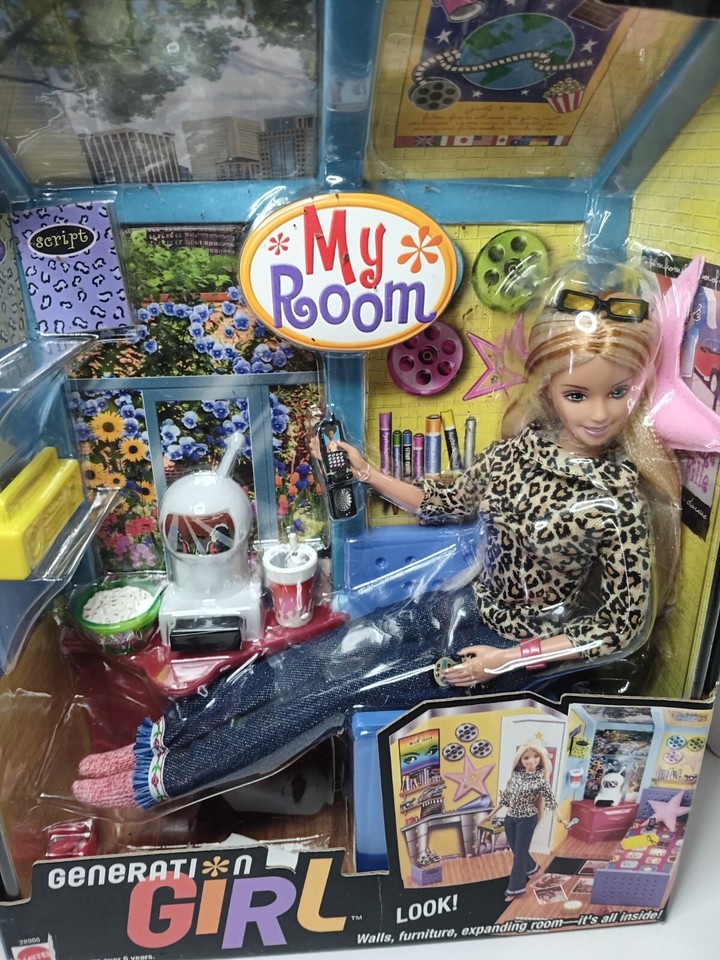 NEW 2000 Generation Girl Barbie Doll MY ROOM Mattel 28986 EBay New 2000 generation girl barbie doll my room mattel 28986 ebay