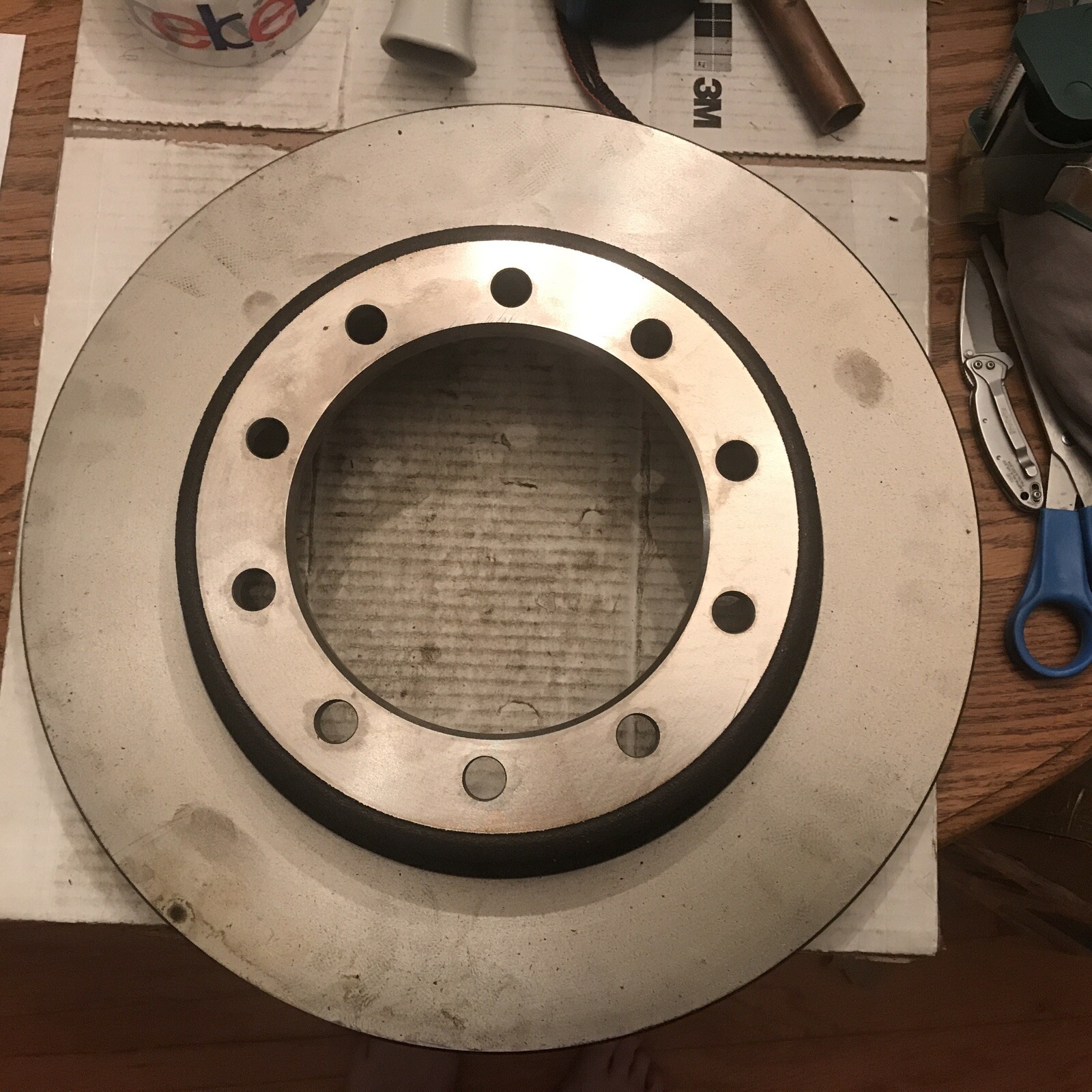 Dayton 122729 E4230 DR 1003 141272 Disc Brake Rotor 15.38 X 1.54 10H