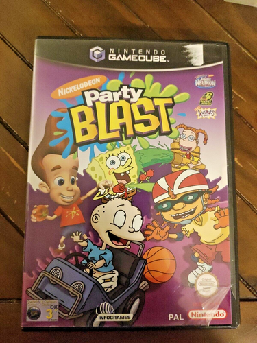 Nickelodeon Party Blast (Nintendo GameCube, 2002) - PAL Version
