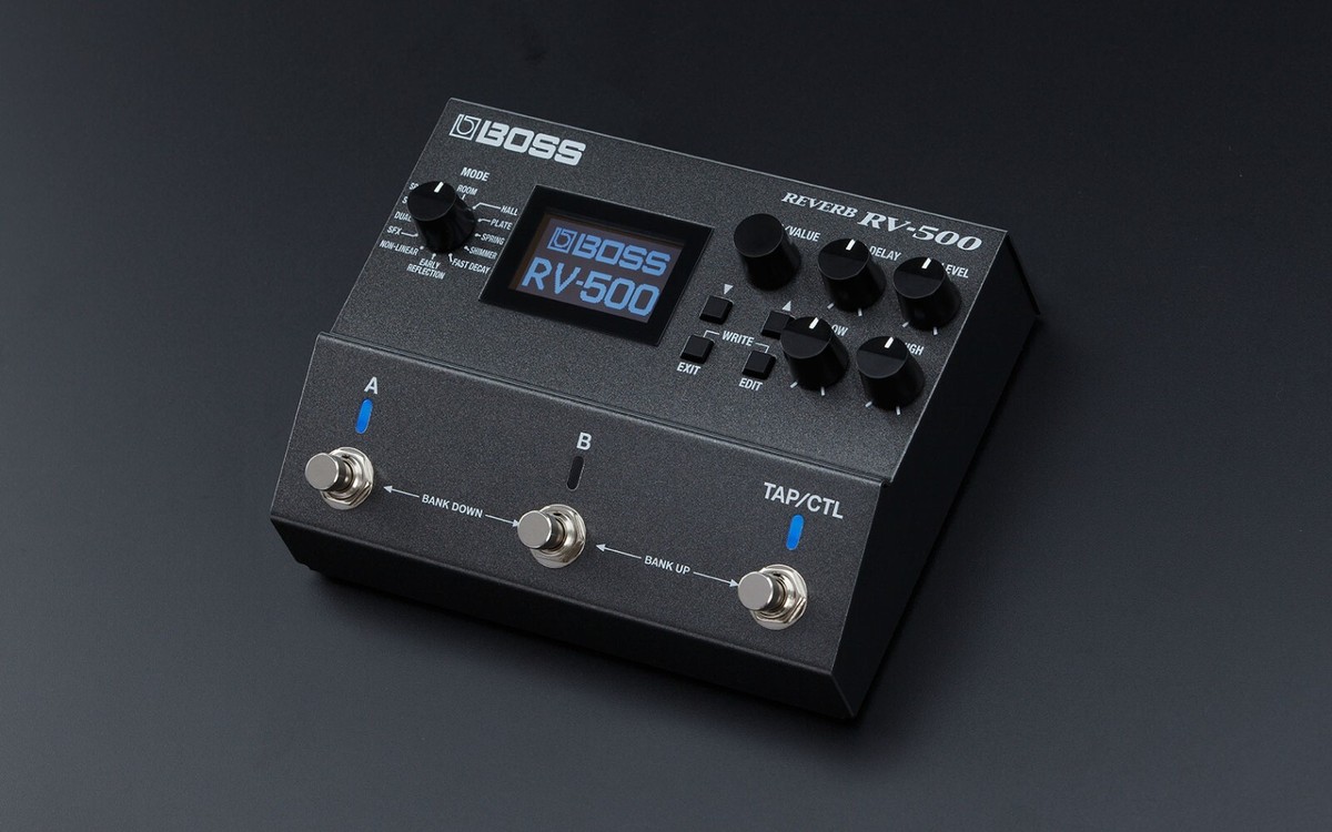 ギター BOSS RV500 Amazon.com: Boss RV-500 Reverb Pedal : Musical Instruments