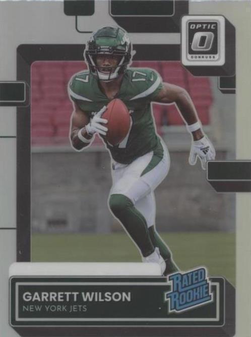 2022 Panini Donruss - Rated Rookie Garrett Wilson #P-306 Optic Preview Holo (RC)