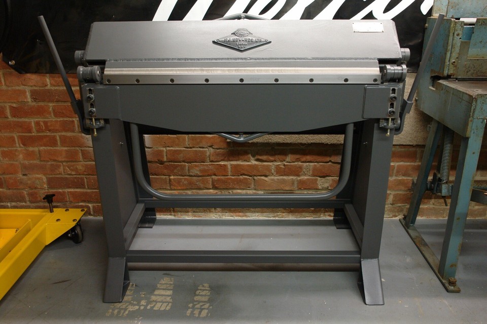 FJ Edwards Sheet Metal Folder 1m x 16G Refurbished eBay
