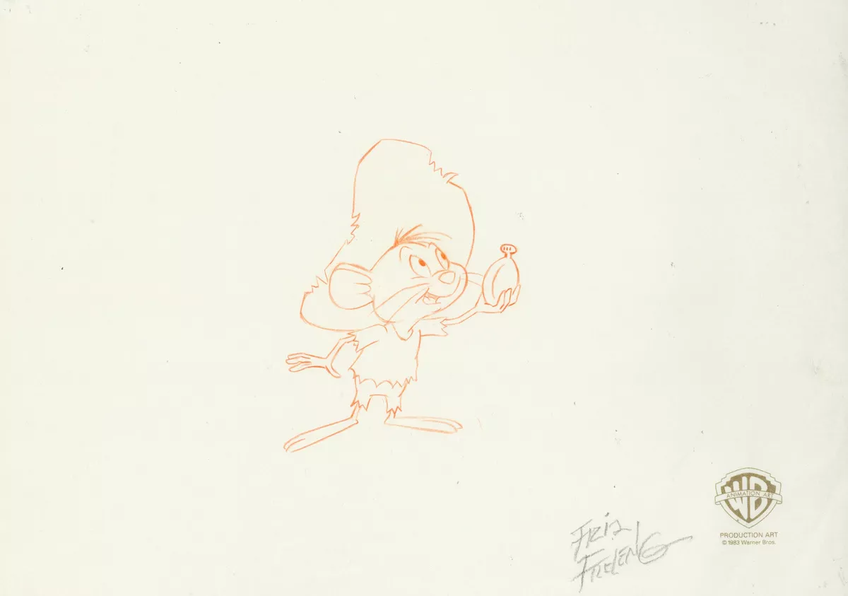 Speedy Gonzales Arriba Arriba Limited Edition Sericel (Warner, Lot  #14164