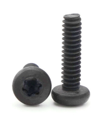 Torx 6-Lobe Pan Head Machine Screw Black Oxide - #10-24 x 5/8