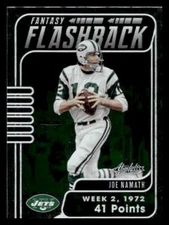 2020 Panini Absolute #FF-JN Joe Namath New York Jets
