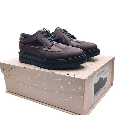 Onitsuka Tiger Brogue 1181A391 Burgundy Leather Shoes Men EU 40.5