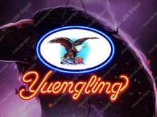 Yuengling Beer Eagle Lager 24"x18" Vivid LED Neon Sign Light Lamp With Dimmer