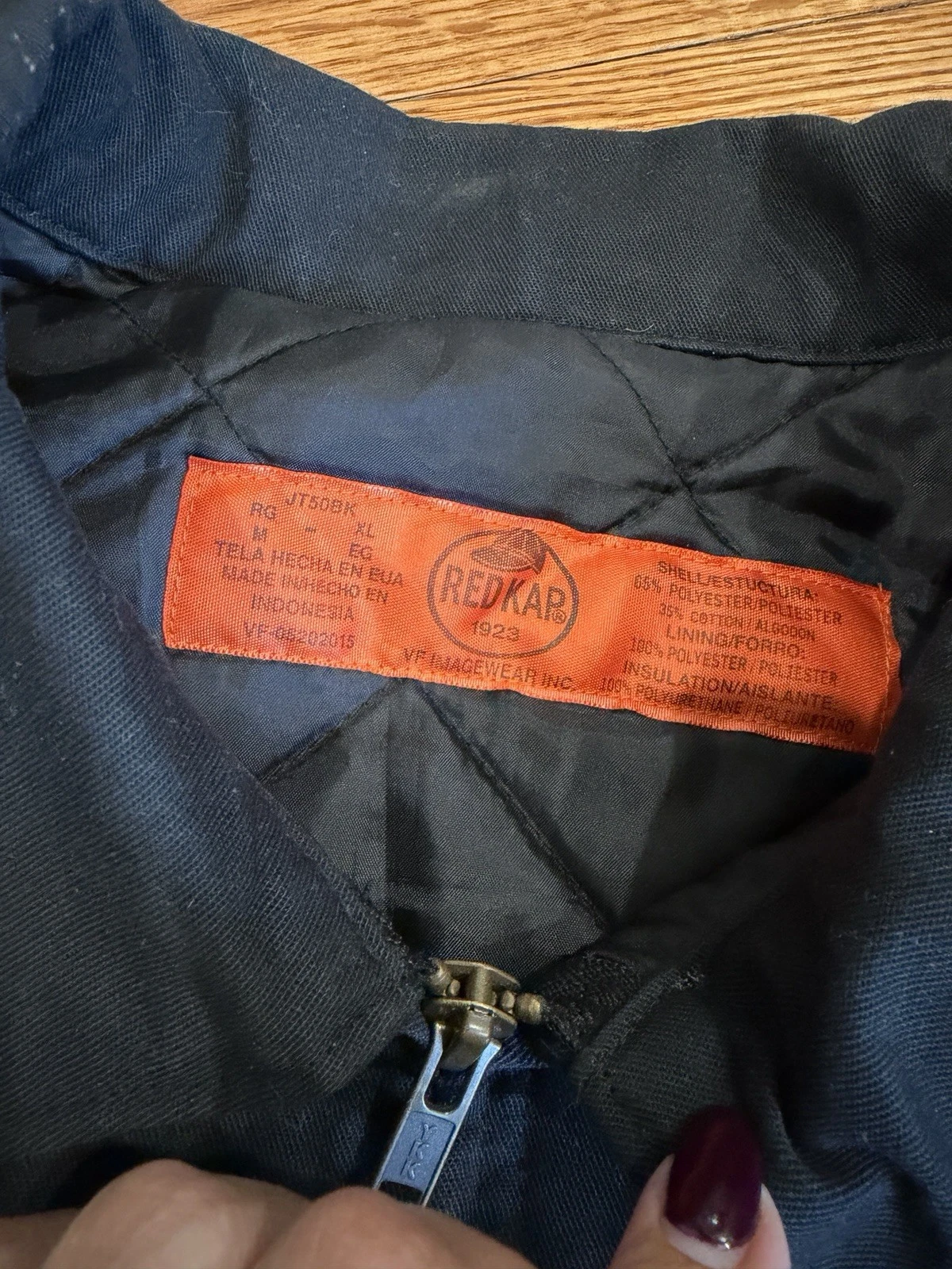 Red Kap x Anti Social Social Club Jacket Black XL image 4
