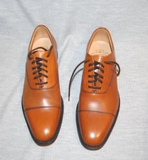 New Church's Shoes Men's Brown Leather Oxford UK 7.0F/ US 8