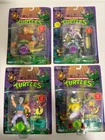 Playmates Teenage Mutant Ninja Turtles Action Figures w/ Collector Card Vintage